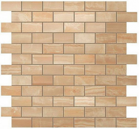 S.O. Royal Gold Brick Mosaic 30.5x30.5